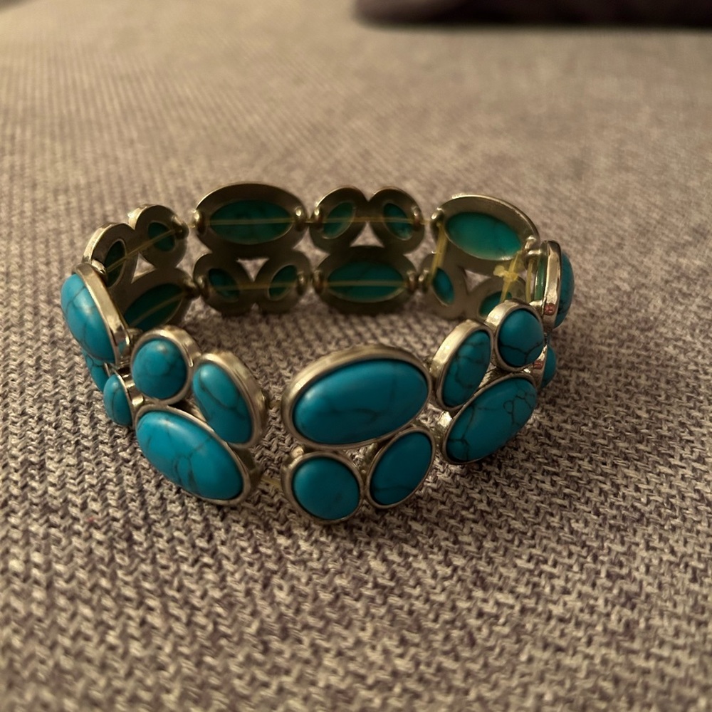 Jade Stretch Stone Bracelet Lia Sophia